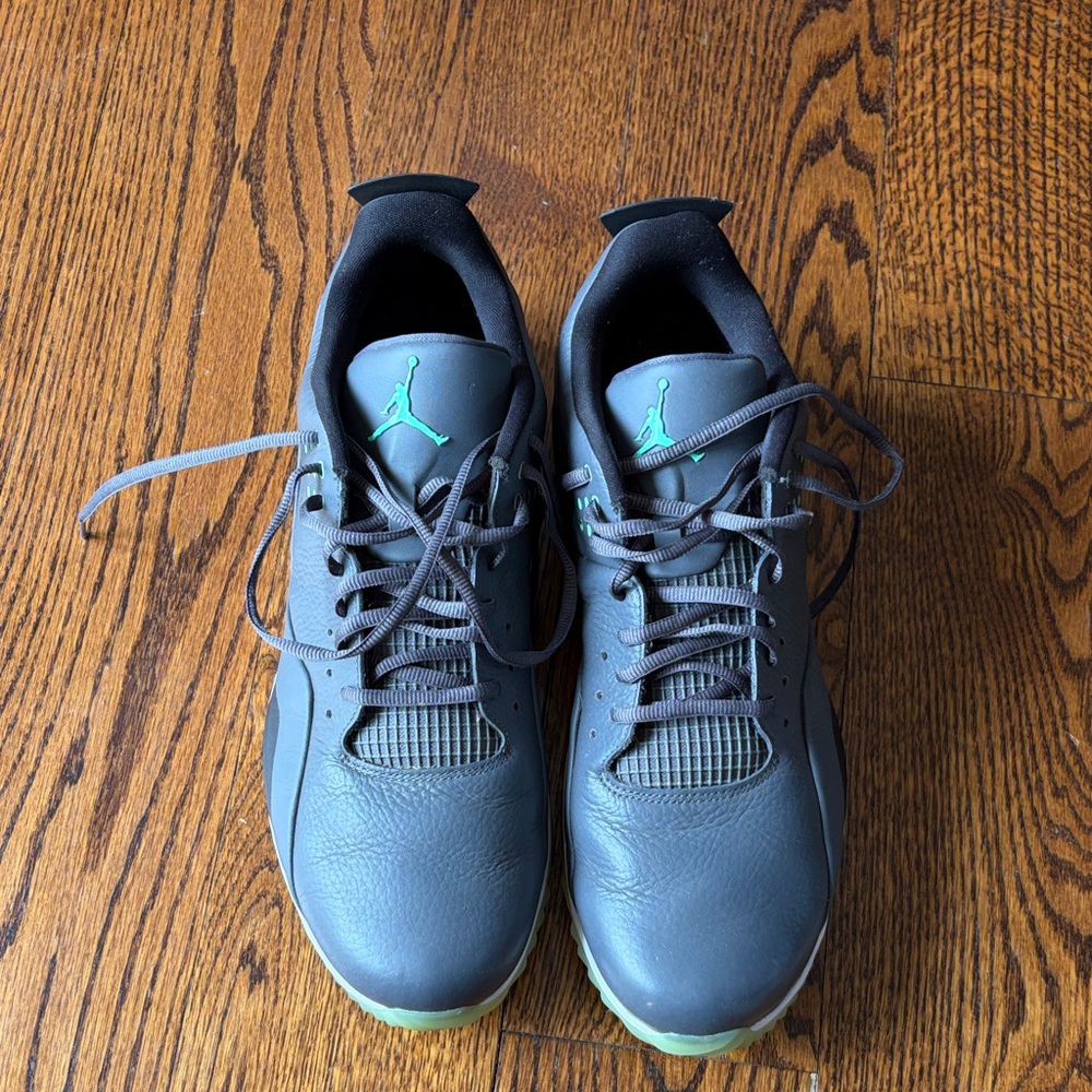 Jordan ADG Golf Shoes Men’s Size 14 Gray Green Nike Golf